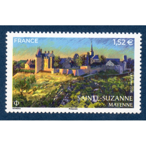 Timbre France 5974, Sainte-Suzanne - Mayenne, Neuf