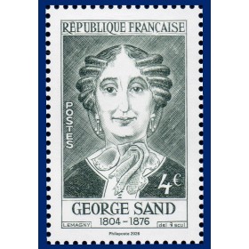 Timbre France 5995, Georges Sand, Neuf