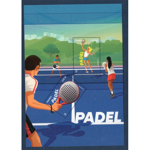 Bloc feuillet 5895, Le Padel, Neuf
