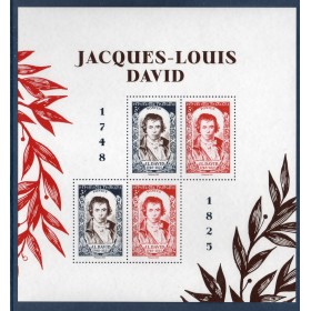 Bloc feuillet F5924, Jacques-Louis David, Neuf