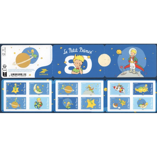 Carnet Commémoratif BC2718, 80 ans du Petit Prince, Neufs