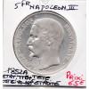 5 francs Louis Napoléon Bonaparte 1852 A Paris TTB+ tête etroite