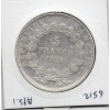 5 francs Louis Napoléon Bonaparte 1852 A Paris TTB+ tête etroite