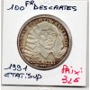 100 francs Descartes 1991 Sup