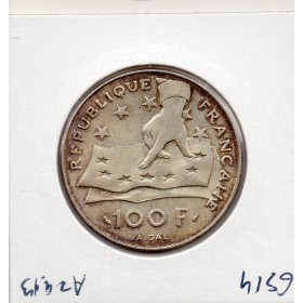 100 francs Descartes 1991 Sup
