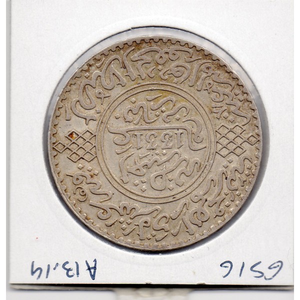 Maroc 10 Dirhams 1331 AH - 1913 Paris Sup, Lec.197