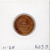 2 centimes Cérès 1889 Sup nettoyée