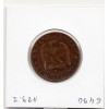 5 centimes Napoléon III tête laurée 1864 K Bordeaux TB