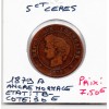 5 centimes Cérès 1879 A Paris TB-