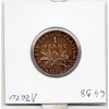 1 franc Semeuse Argent 1909 TTB
