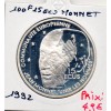 100 francs/15 écus Jean Monnet 1992 BE