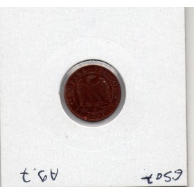 1 centime Napoléon III tête laurée 1862 K Bordeaux TTB