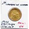 Bon pour 1 franc Commerce Industrie 1922 Sup+