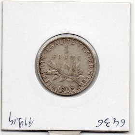 1 franc Semeuse Argent 1903 TTB-