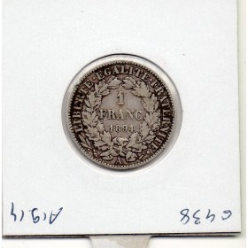 1 Franc Cérès 1894 A paris, TB