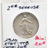 2 Francs Semeuse Argent 1910 TTB