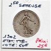 2 Francs Semeuse Argent 1902 TTB-