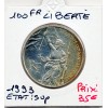 100 francs argent Liberté guidant le peuple 1993 Sup