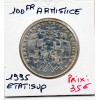100 francs argent Armistice Pax 1995 Sup