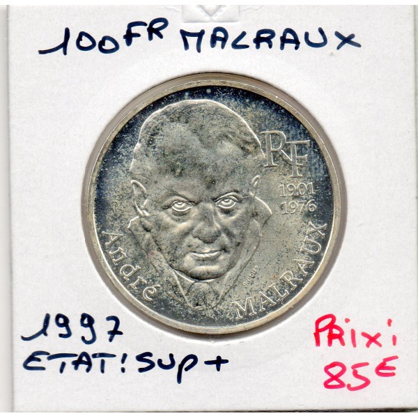 100 francs Malraux 1997 Sup+