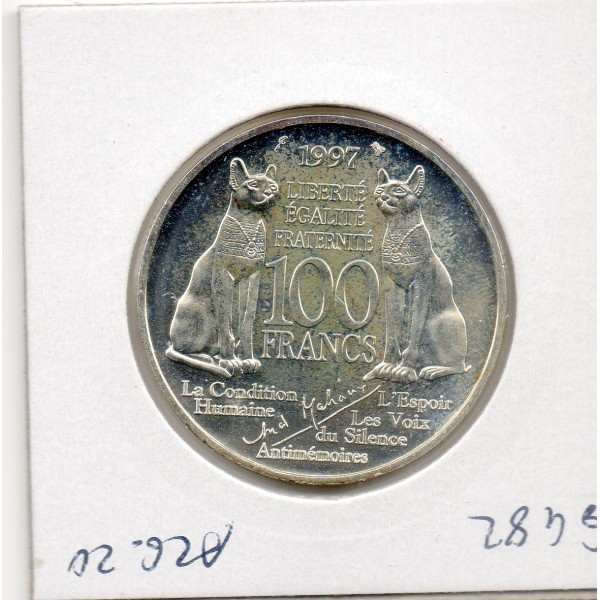 100 francs Malraux 1997 Sup+