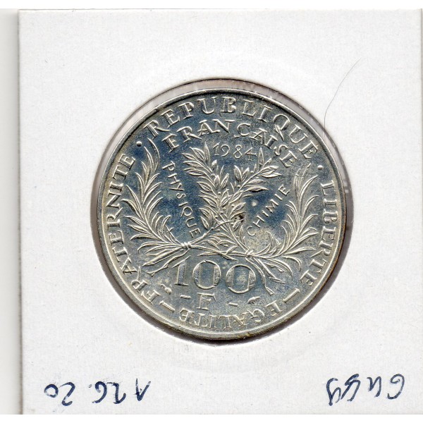 100 francs Marie Curie 1984 Sup