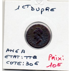 1 centime Dupré An 6 A paris TTB