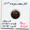 1 centime Napoléon III tête laurée 1862 A Paris TTB