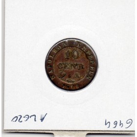 10 centimes Napoléon 1er 1808 A Paris TTB