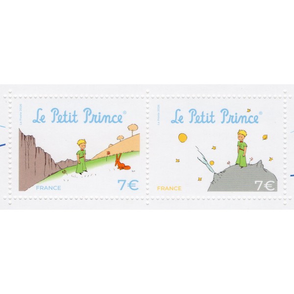 Timbre France 5966A et 5966B, 80 ans "Le Petit Prince", Neuf