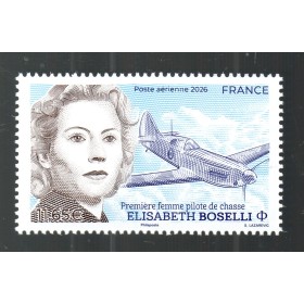 Timbre France Poste Aérienne 102, Elisabeth Boselli, Neuf
