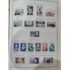 collection de timbres France compléte de 1950 à 1973 avec charniéres dans album yvert et Tellier fo à moins de 10