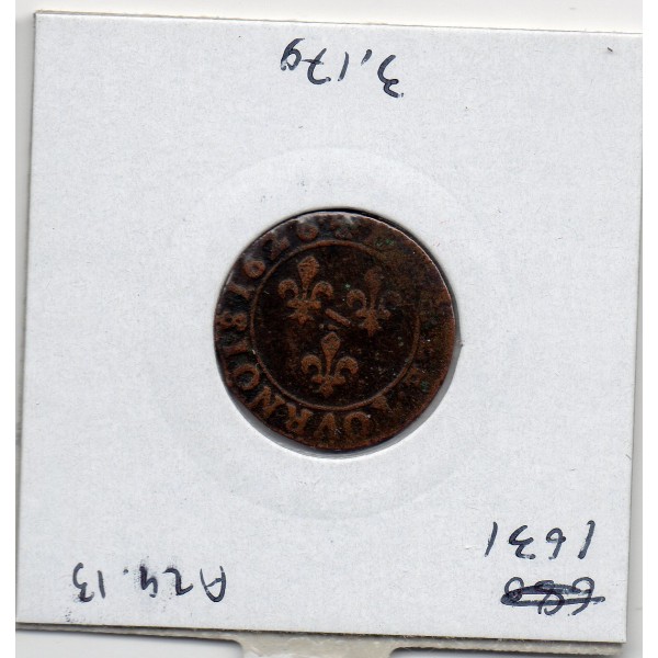 Principauté des Dombes, Marie de Bourbon Montpensier (1626) Double Tournois TTB-