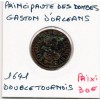 Principauté des Dombes, Gaston d'Orleans (1641) Double Tournois Type 16 TTB+