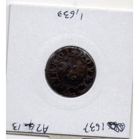 Ardennes, Principauté Chateau Regnault, Francois de bourbon Conti TB, (1605-1614) Double tournois Type 18