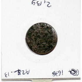 Ardennes, Principauté Chateau Regnault,Francois de bourbon Conti, (1605-1614) Double tournois Type 12