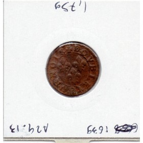Ardennes, Principauté Chateau Regnault, Francois de bourbon Conti, (1605-1614) Double tournois Type 18
