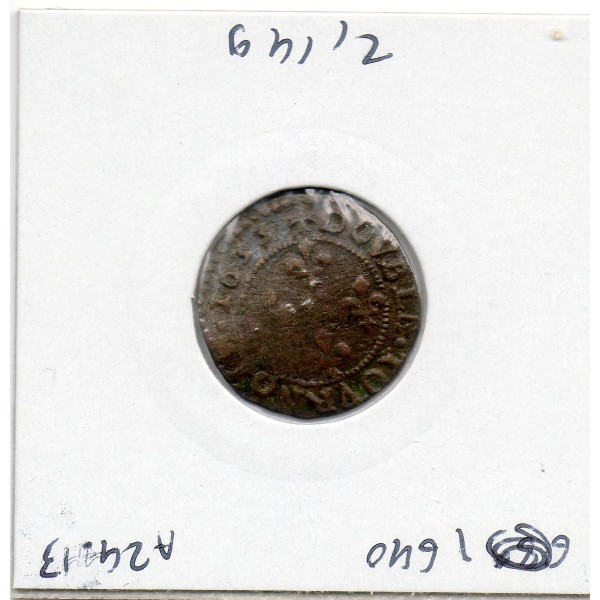 Ardennes, Seigneurie de Cugnon, Jean Théodore de Lowenstein (1633) Double Tournois