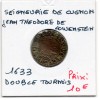 Ardennes, Seigneurie de Cugnon, Jean Théodore de Lowenstein (1633) Double Tournois