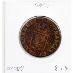 Sol 1790 D Lyon Louis XVI TB