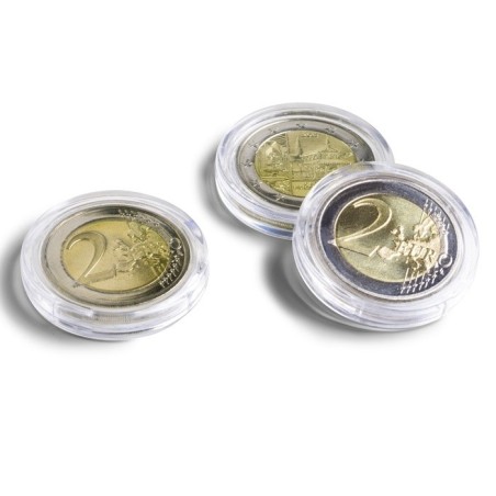 capsules Ultra diamètre 26mm, pour pièces 2 Euros boite de 100