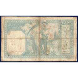 20 Francs Bayard TB- 26.1.1917 Billet de la banque de France