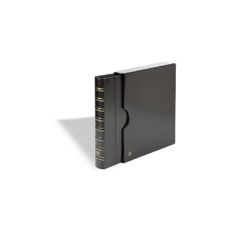 Reliure KANZLEI à anneaux, design classique avec étui de protection, noir Reliure KANZLEI à anneaux, design classique avec étui de protection, noir