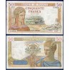 50 Francs Cérès TTB- 9.3.1939 Billet de la banque de France