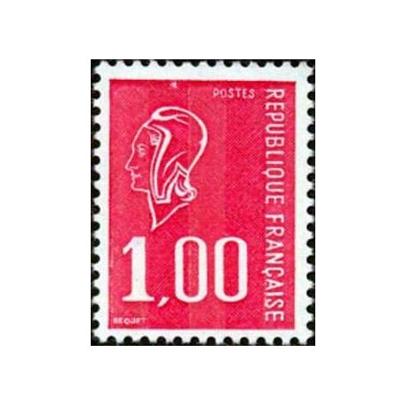 Timbre France Yvert No 1892b sans phosphore variété Marianne de Béquet