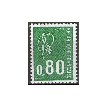 Timbre France Yvert No 1893b gomme tropicale variété Marianne de Béquet