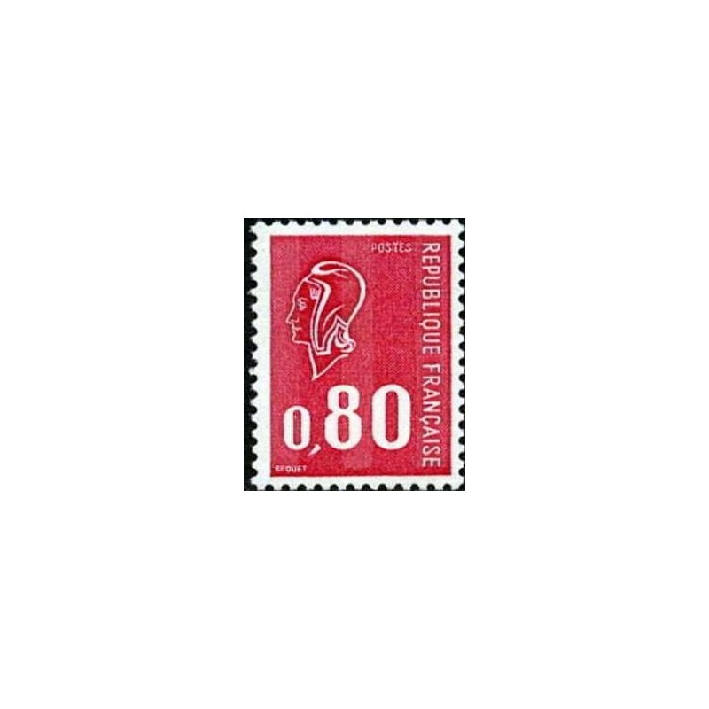 Timbre France Yvert No 1816d gomme tropicale sans phosphore variété Marianne de béquet, taille douce