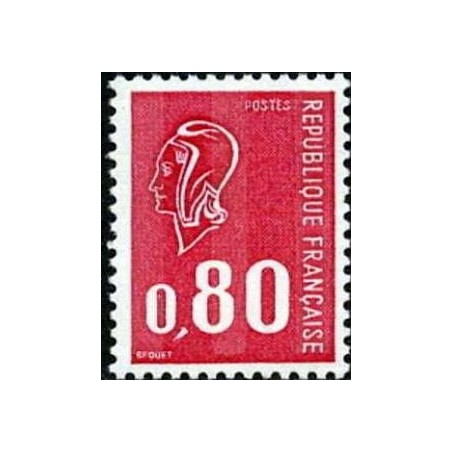 Timbre France Yvert No 1816d gomme tropicale sans phosphore variété Marianne de béquet, taille douce