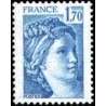 Timbre France Yvert No 1976a gomme tropicale variété Type Sabine