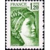 Timbre France Yvert No 2101b gomme tropicale variété Type Sabine